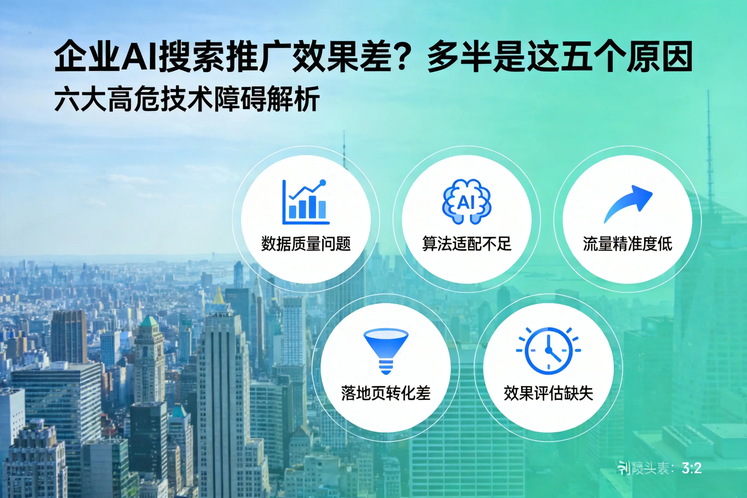 连江企业AI搜索推广效果差？多半是这五个原因